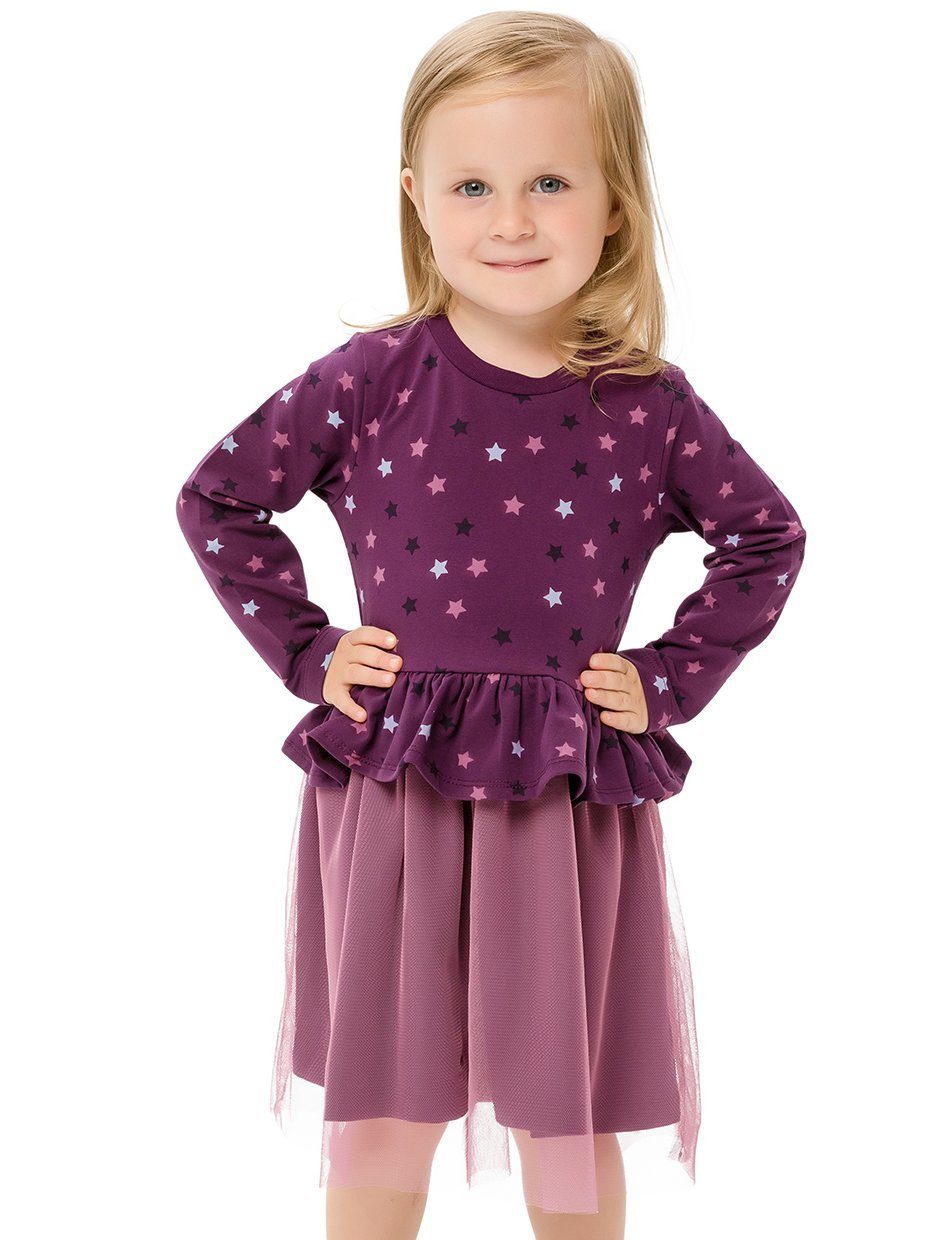Платье (110) фиолетовый WINKIKI FR-148 - 3