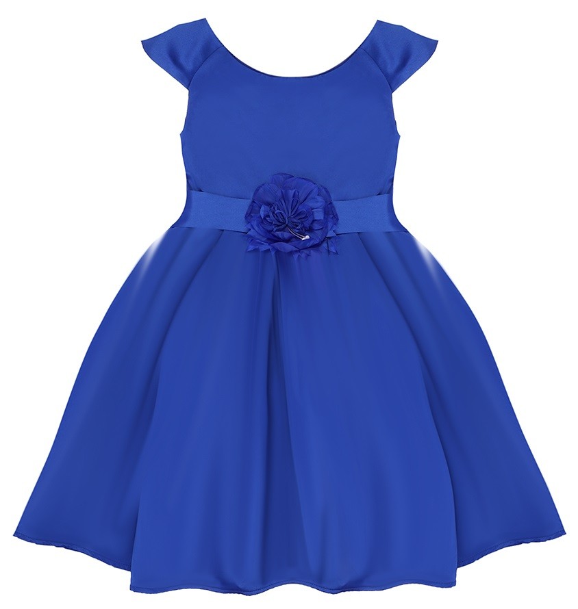 Платье праздничное (134) синий GT-11 - 1