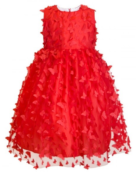 Платье (98) красный LET'S GO LG-91